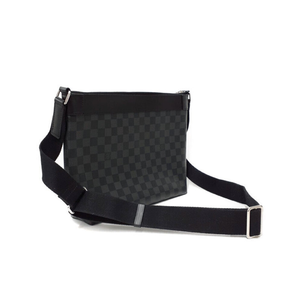 Louis Vuitton Graphite Mick Black Bag Shoulder Damier